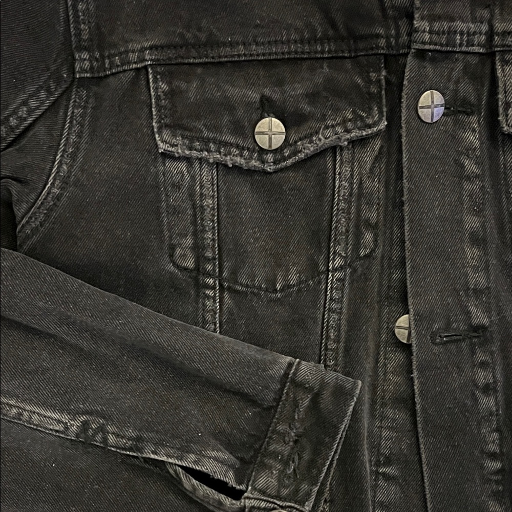 Ksubi Black Denim Jacket - Picture 3 of 6